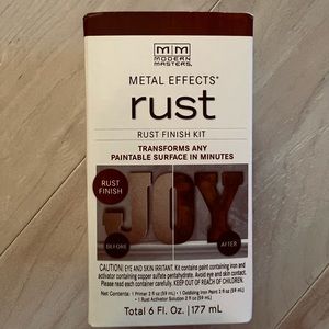 Modern Masters 306293 Rust Finish 2 oz. Metal Effects Kit
